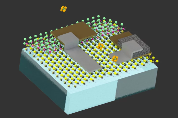 Diagram illustrates the design of the tiny devices, which are designed to be able to float freely in liquid or air