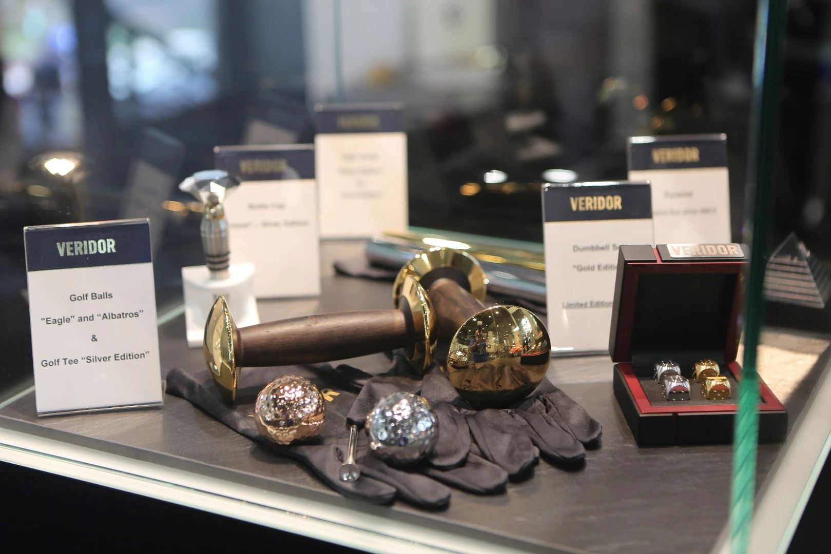 Golf balls, dumbells and dice like you've never seen them before.