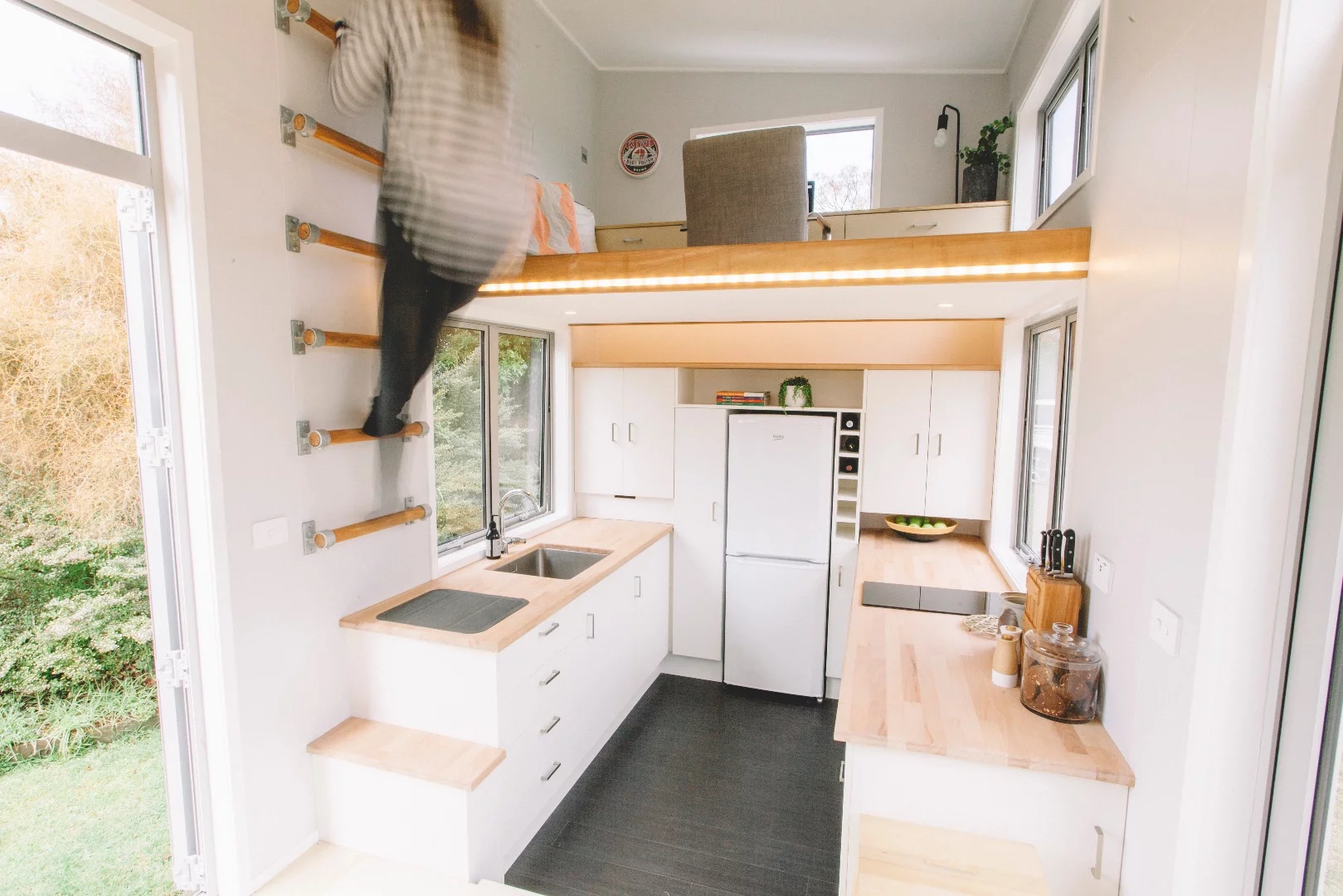 Climbing up the Millennial Tiny House's ladder