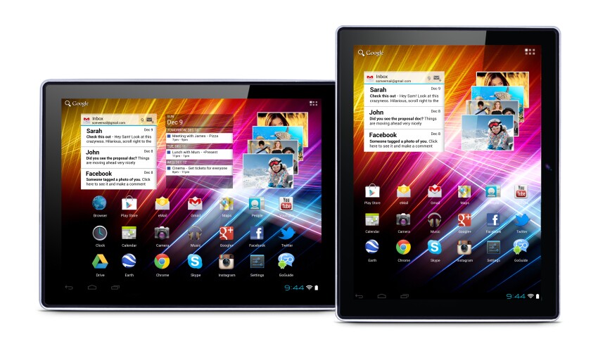 The GoTab Epic V features a 9.7-inch, 1024 x 768 pixel resolution, LED-backlit capacitive multi-touch IPS display