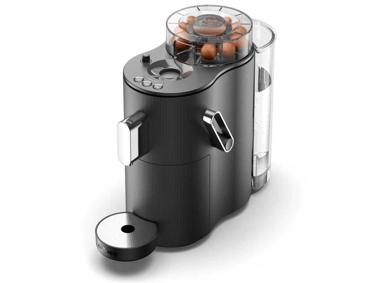 The Globe machine is being offered in color choices of white or black