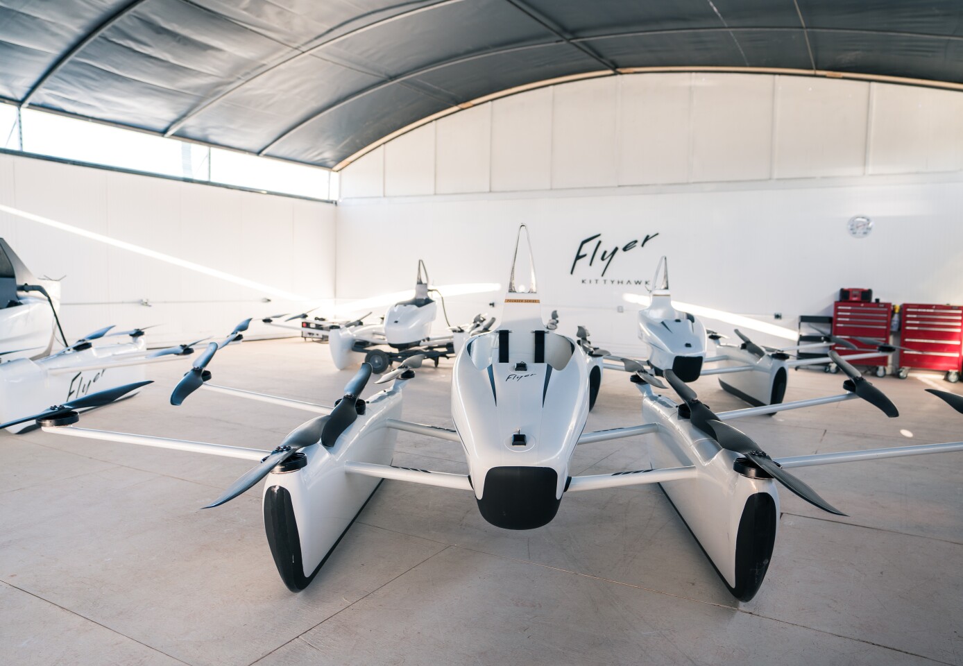 The design looks production-ready, and Kitty Hawk seems to have several already built