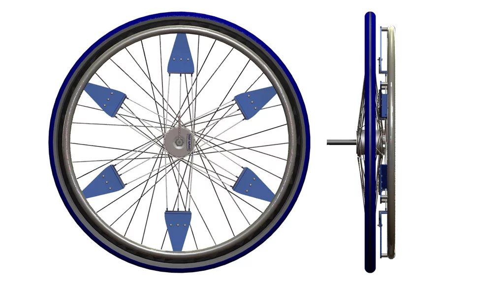 The IntelliWheels Automatic Gear-Shifting system