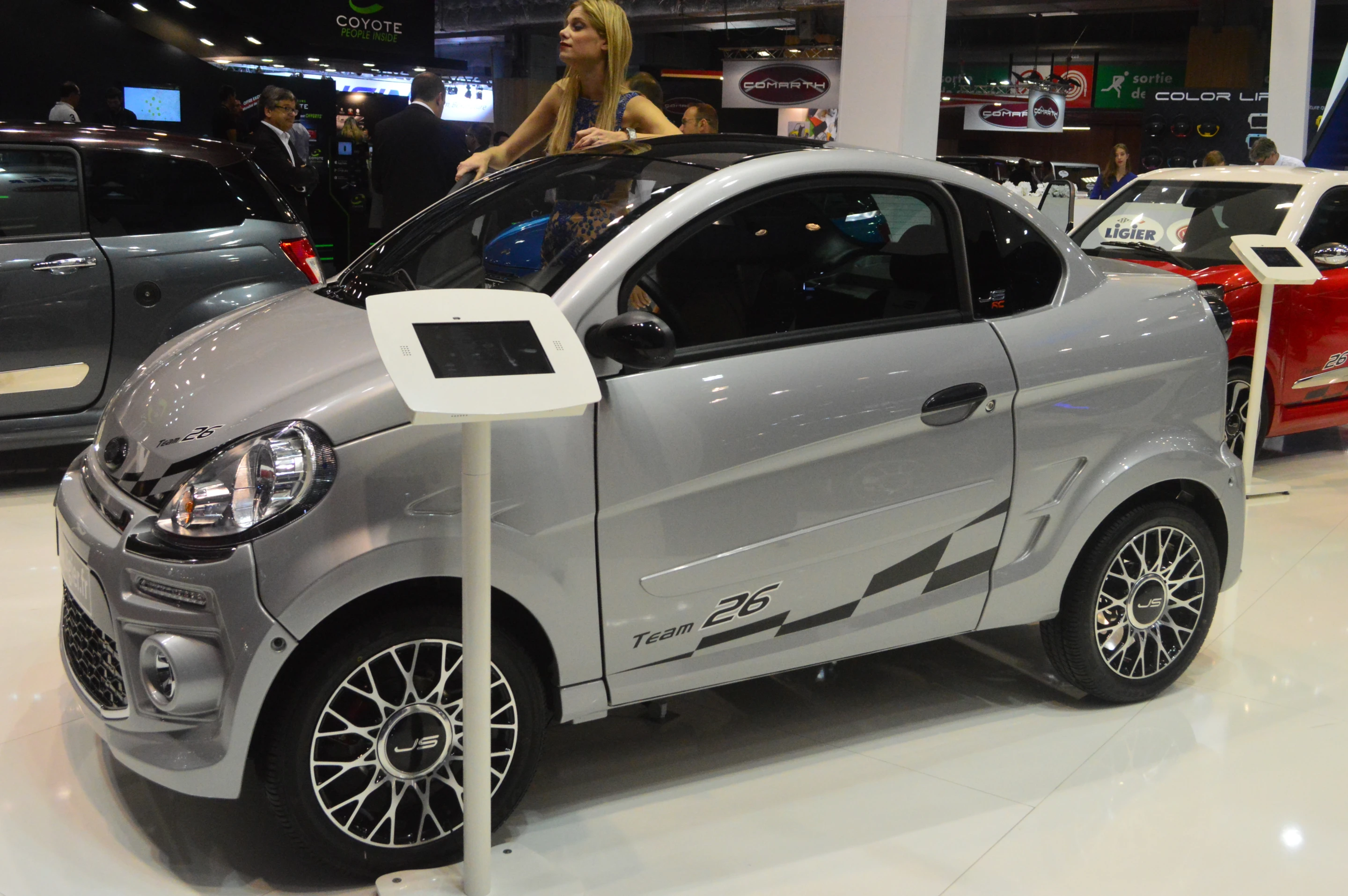 Ligier at the 2014 Paris Motor Show (Photo: C.C. Weiss/Gizmag)