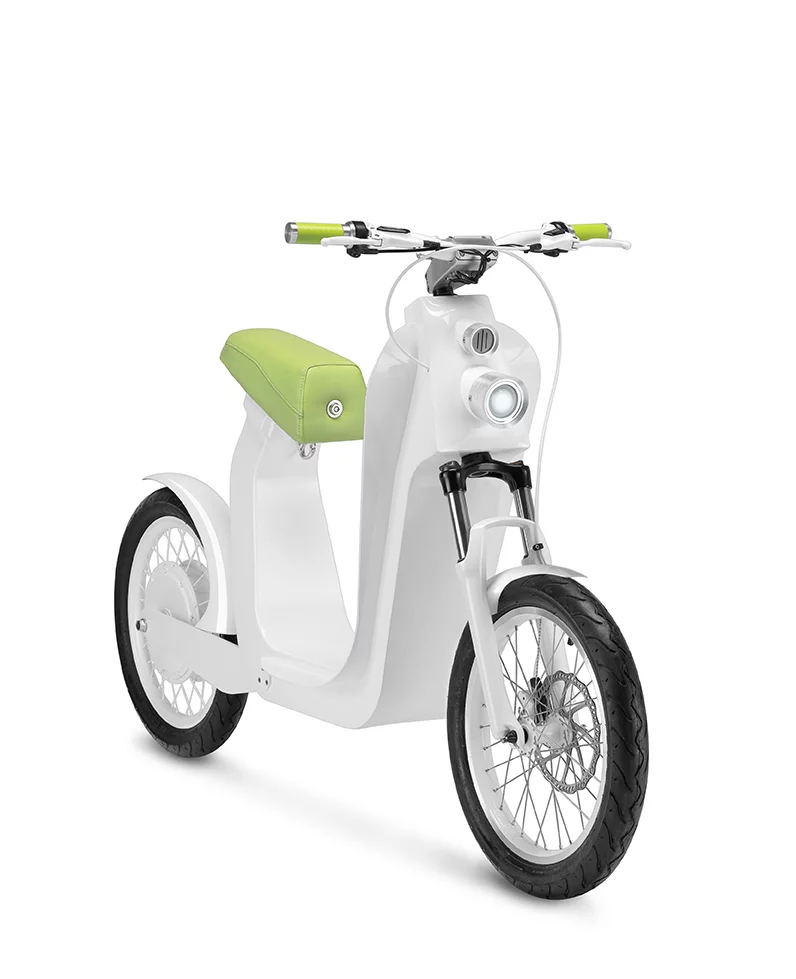 The Xkuty One electric scooter has 16 x 2.5-in tires
