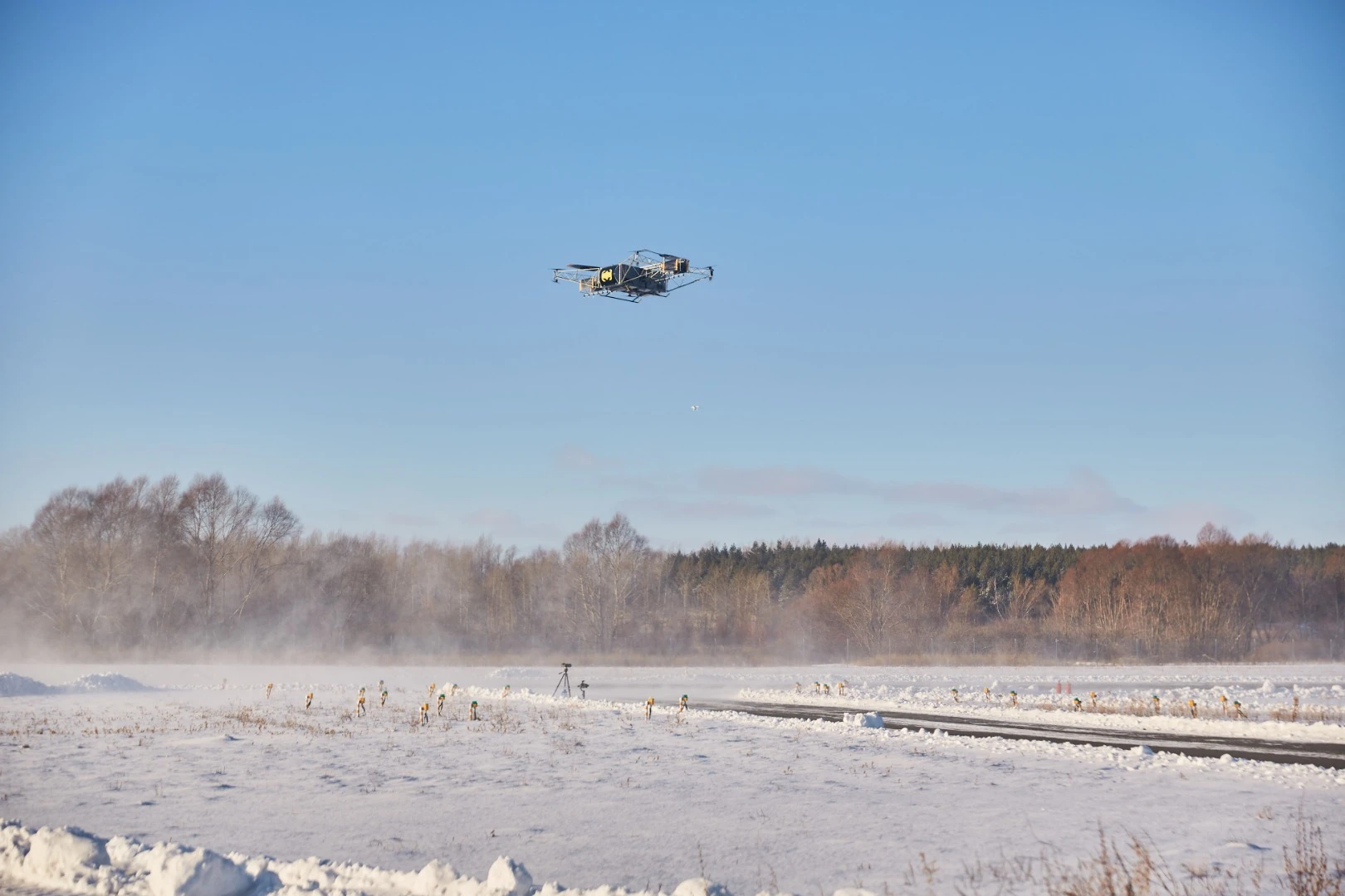 ARDN plans to set the first five Skyf drones into the sky over Tatarstan next year as aerial crop sprayers