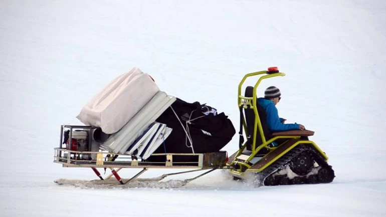 The Ziesel looks like pure fun, but it's designed for work, too