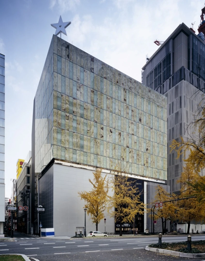 Headquarters of Louis Vuitton Japan, by Kengo Kuma & Associates