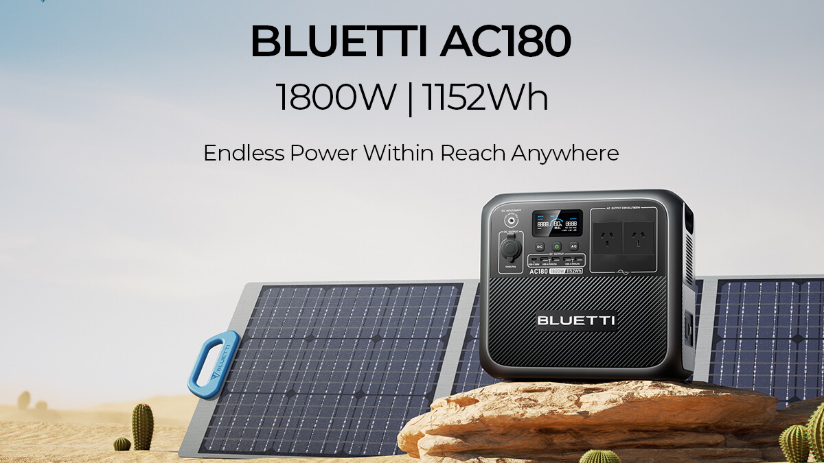 BLUETTI AC180 Mobile Power Station Is Eager to Meet Australia - Vimarsana News