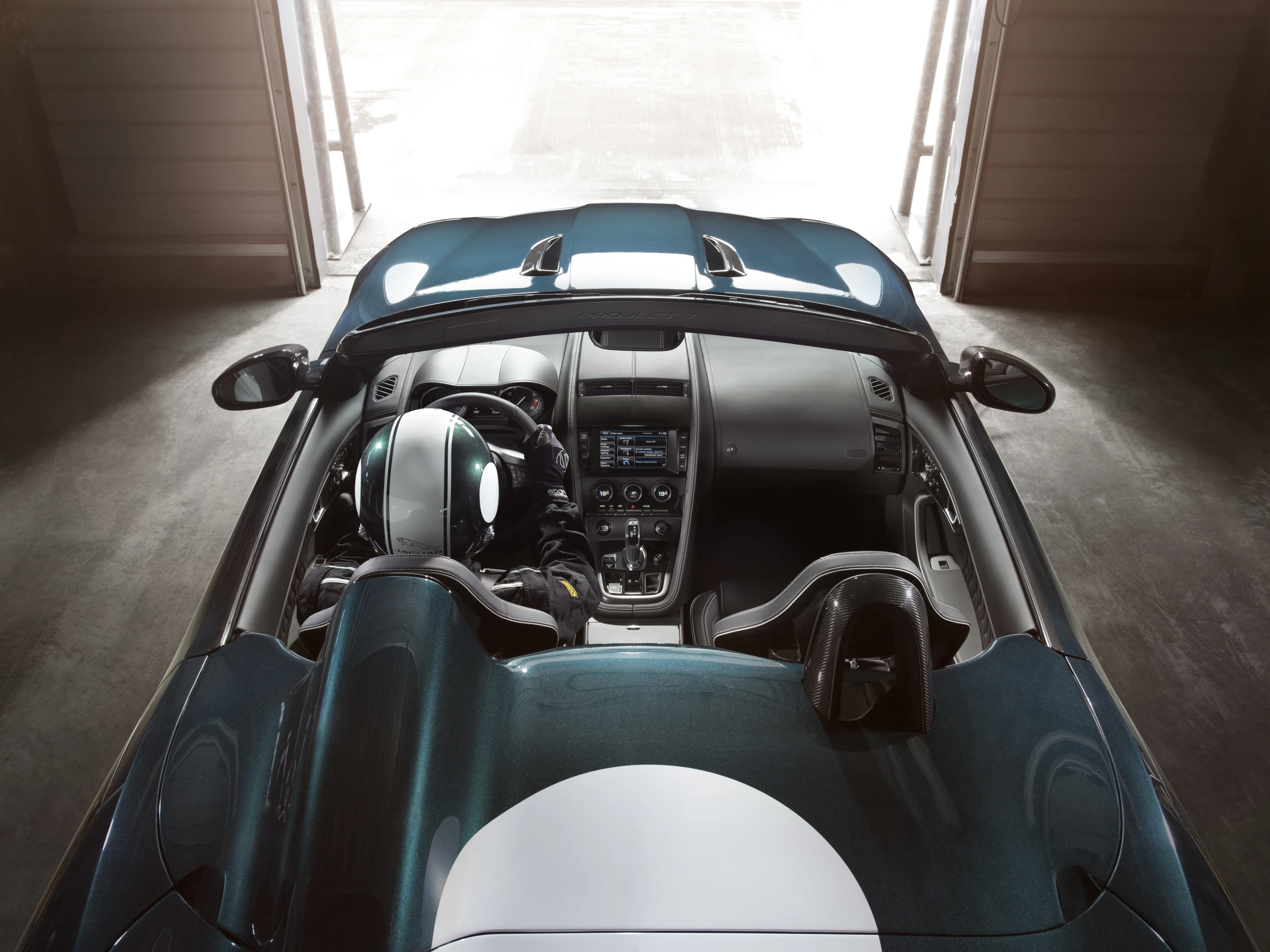 The Jaguar F-Type Project 7 has the D-Type fairing
