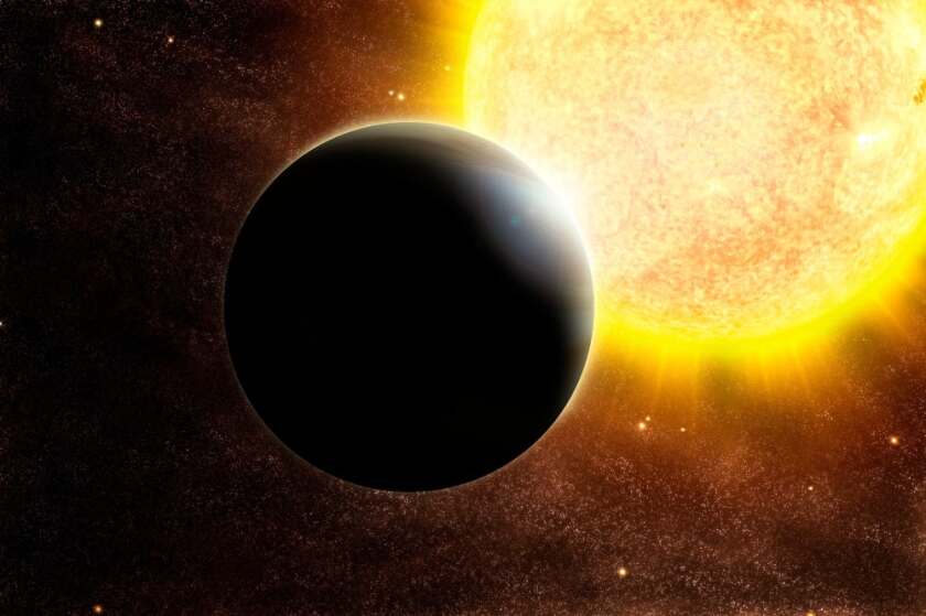 Scientists can determine the makeup of an exoplanet's atmosphere by studying the starlight that passes through it - a method known as transit spectroscopy
