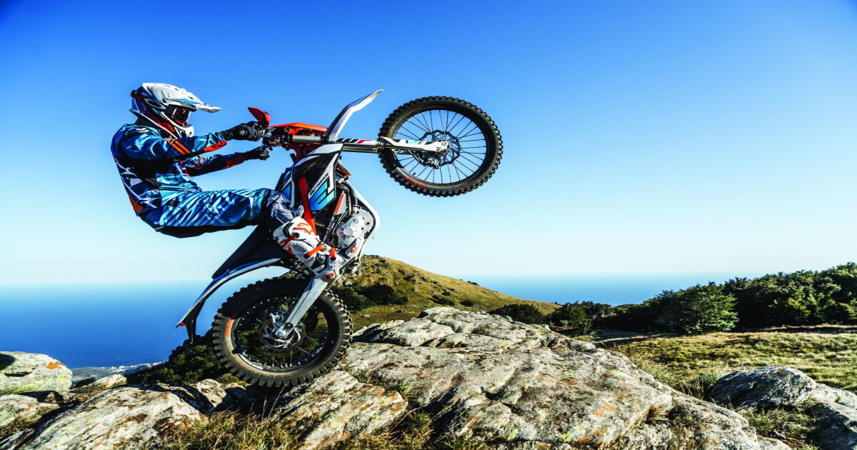 View of Second generation KTM electric enduro can go the distance