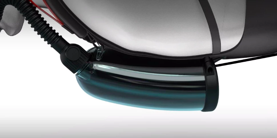 Diaphragm filled with water