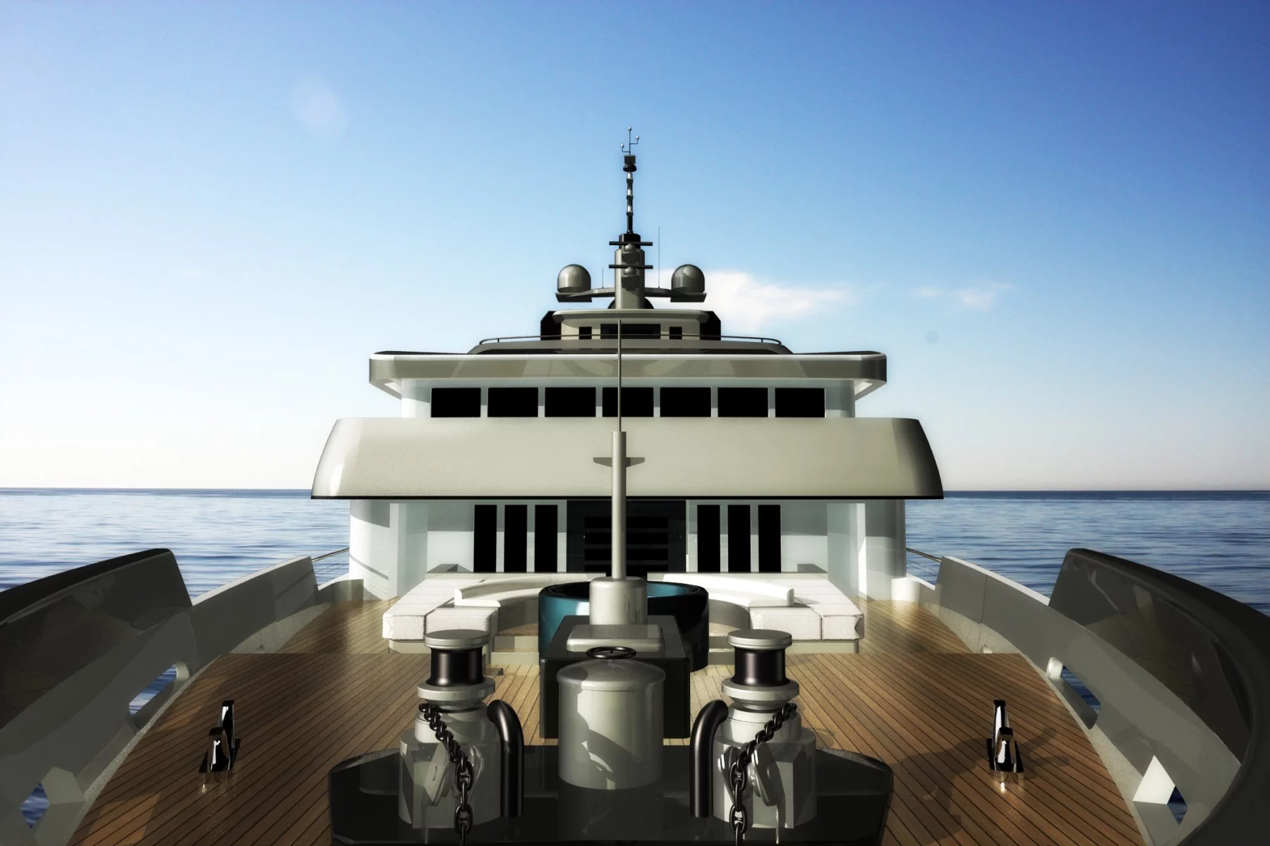 Yacht-designer Gian Paolo Nari has unveiled his mega expedition yacht concept, the NPe75, which incorporates both helipad and helicopter hangar