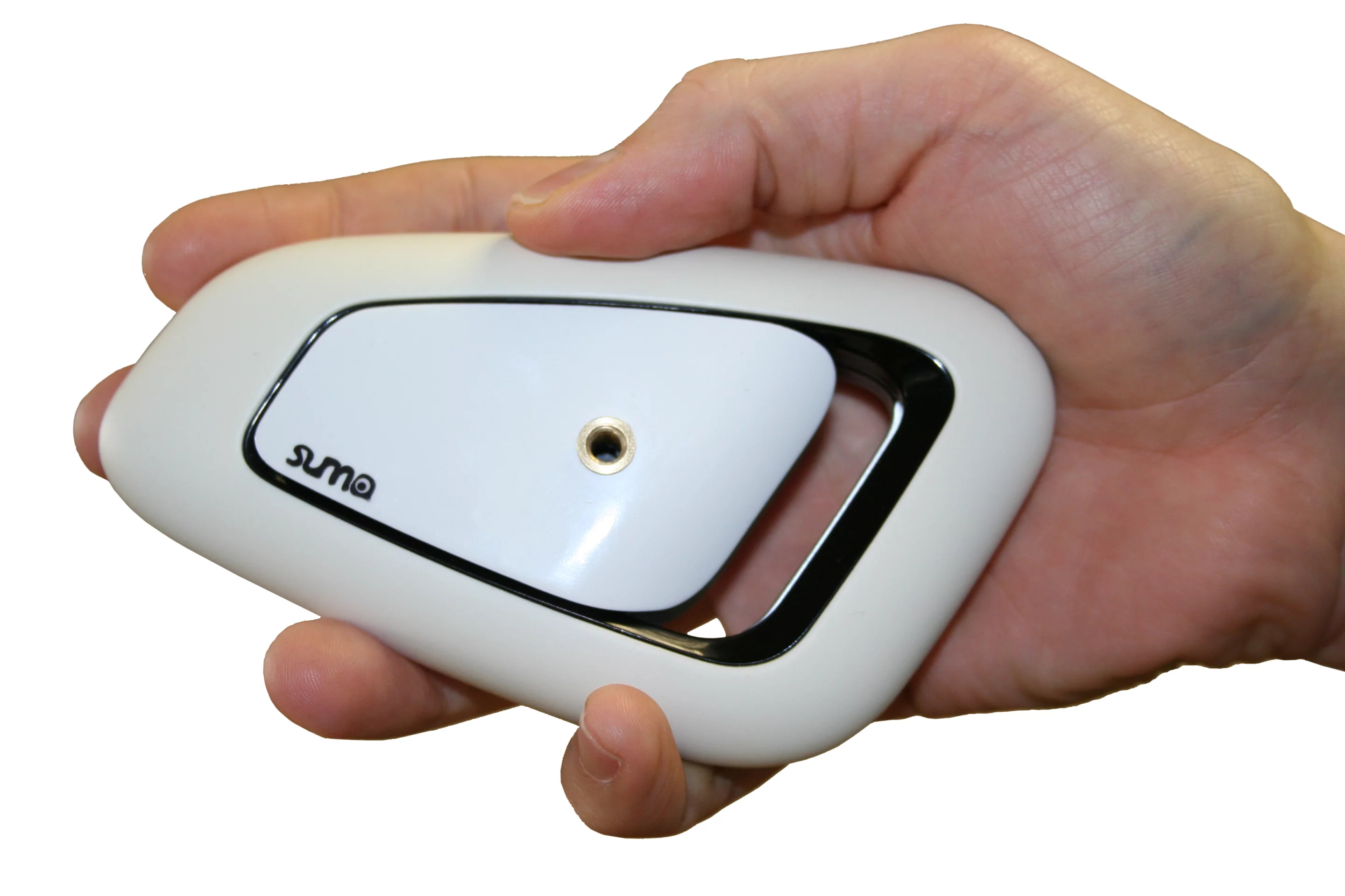 The Suma mouse prototype captures input from wherever the user's hand touches the "skin" and transforms this into usable software commands