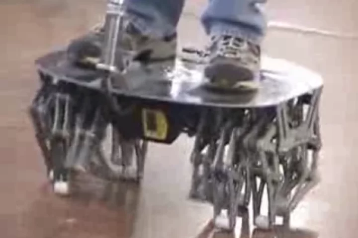 The Cajun Crawler was built by a team of mechanical engineering students at the University of Louisiana