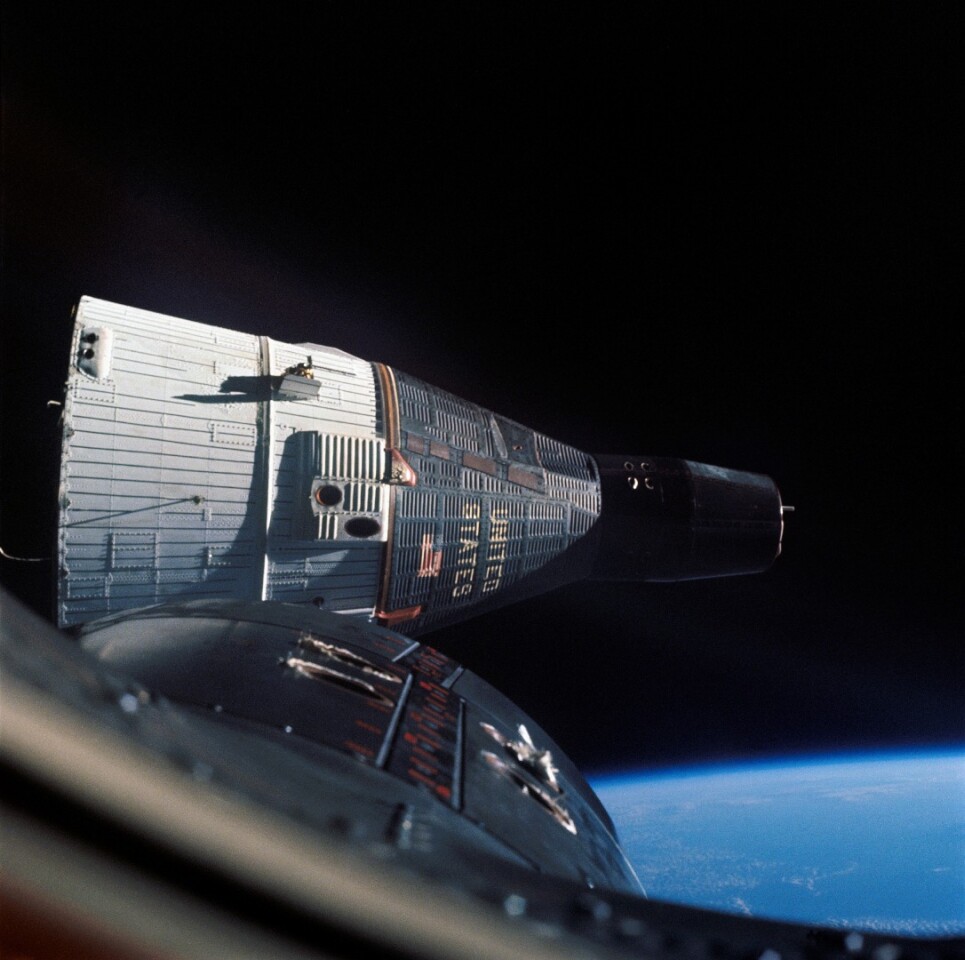 The on-board computer was necessary for complex maneuvers, such as the rendezvous of Gemini 6 and 7 in December 1965