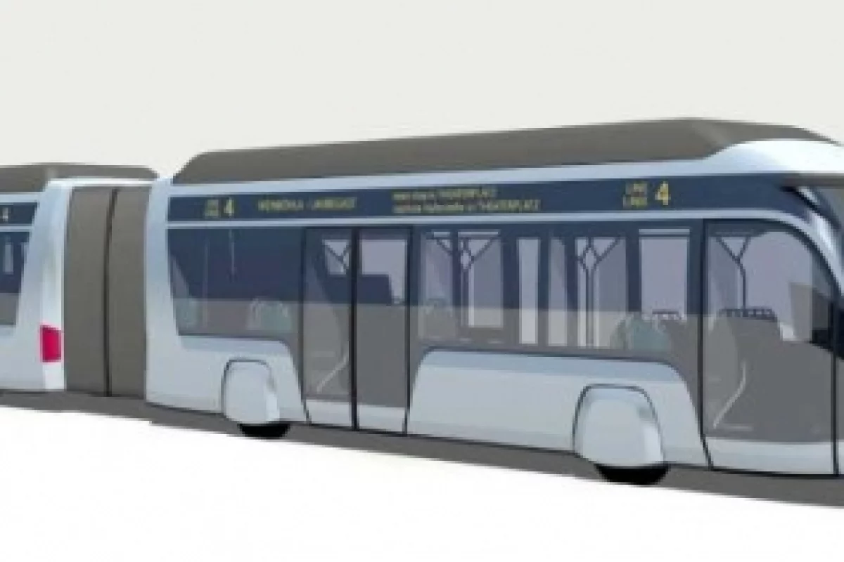 The latest Autotram prototype