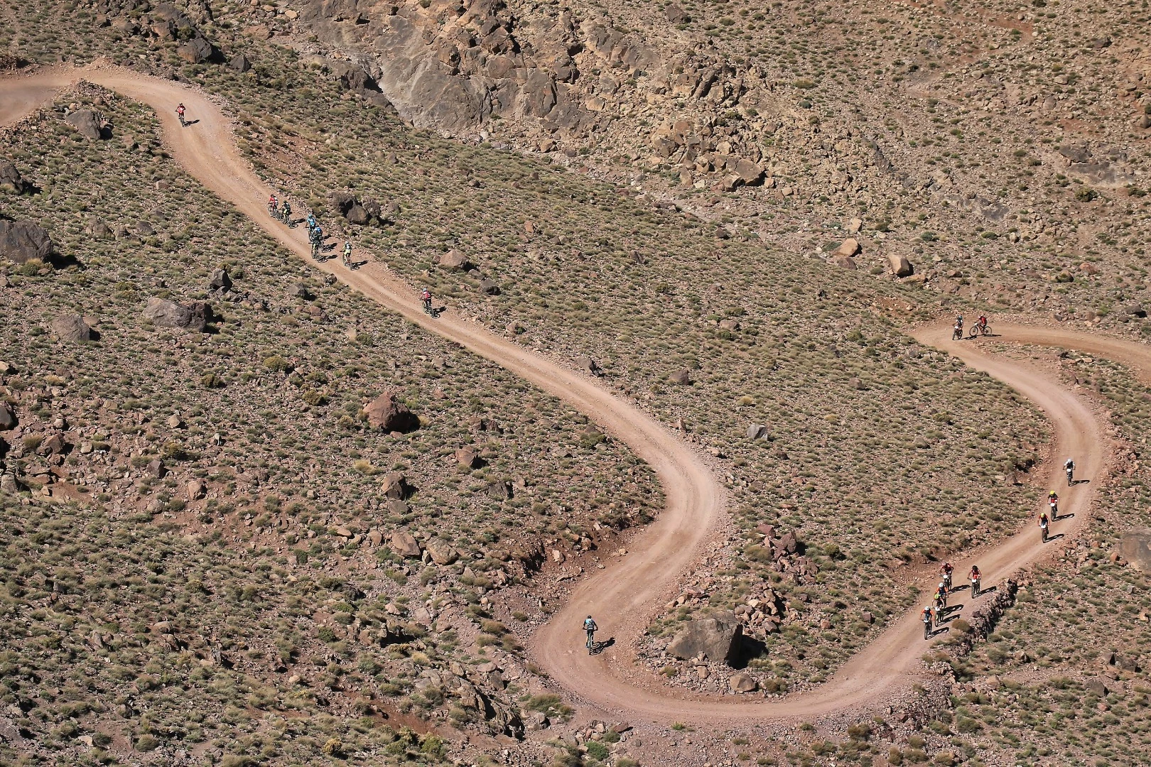Action from the 2018 Gaes Titan Desert race