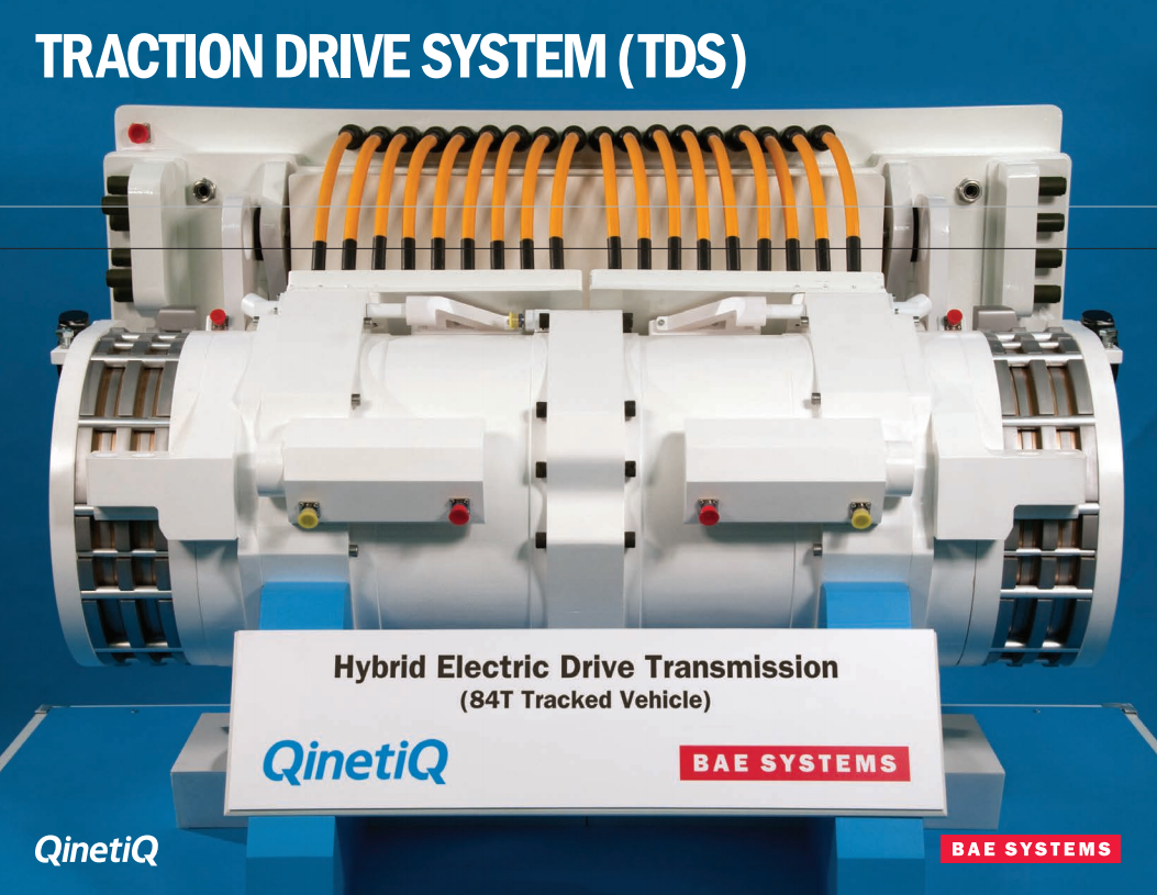 The Hybrid Electric Drive (HED) used by the BAE Systems/Northrop Grumman hybrid GCV