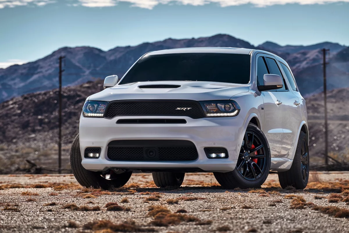 The all-new Dodge Durango SRT has a distinctive SRT face