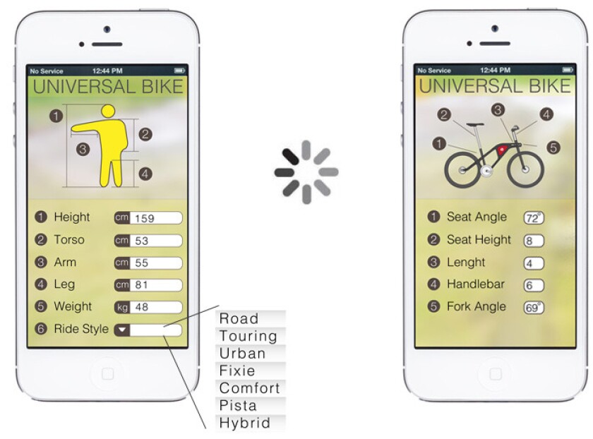 The Universal Bike app