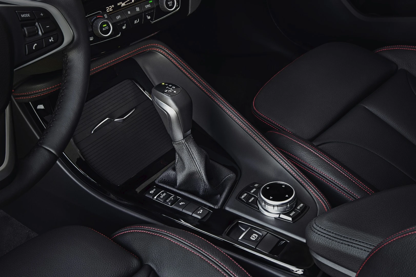 The X1's interior is very similar to the inside of a 2 Series Active Tourer