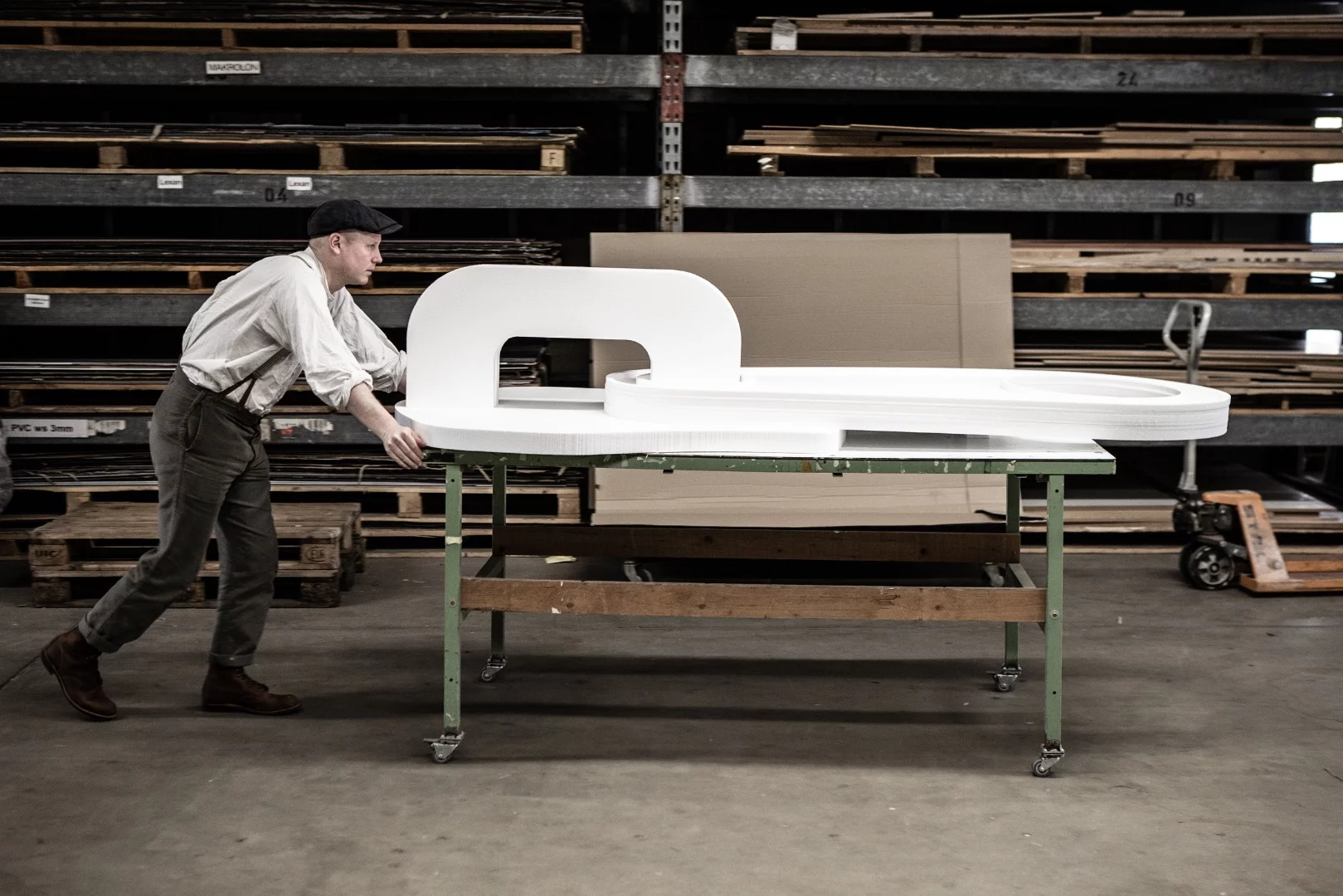 Alex Chinneck has previously wowed people with his architectural artworks, including levitating buildings and making them melt away