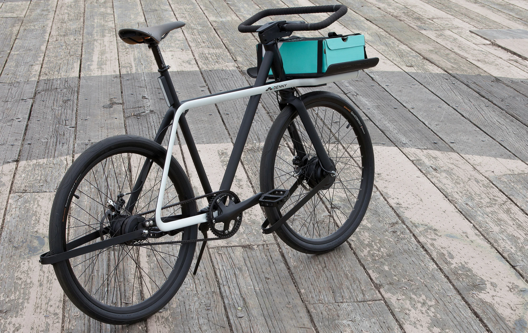 The Denny also features an electric assist motor and automatic gear-shifting