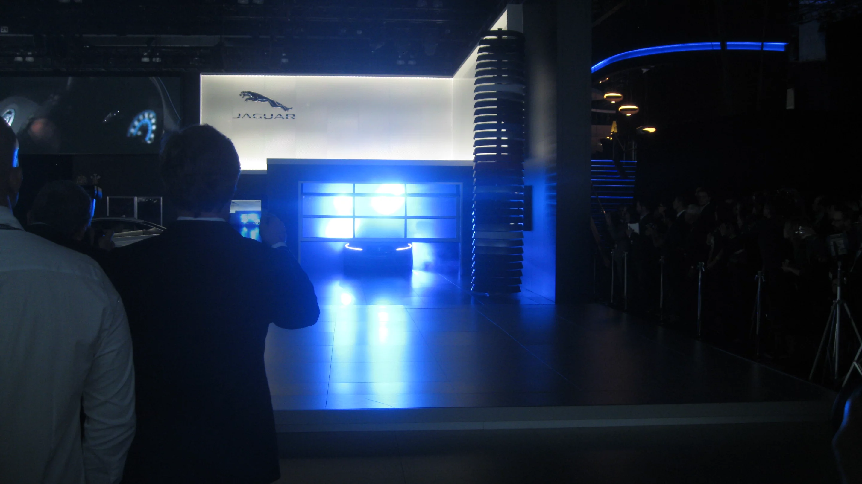 Jaguar revealed the XFR-S for the first time at the L.A. Auto Show