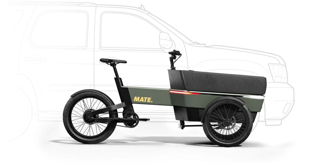 Mate SUV cargo ebike designed to replace its automotive namesake