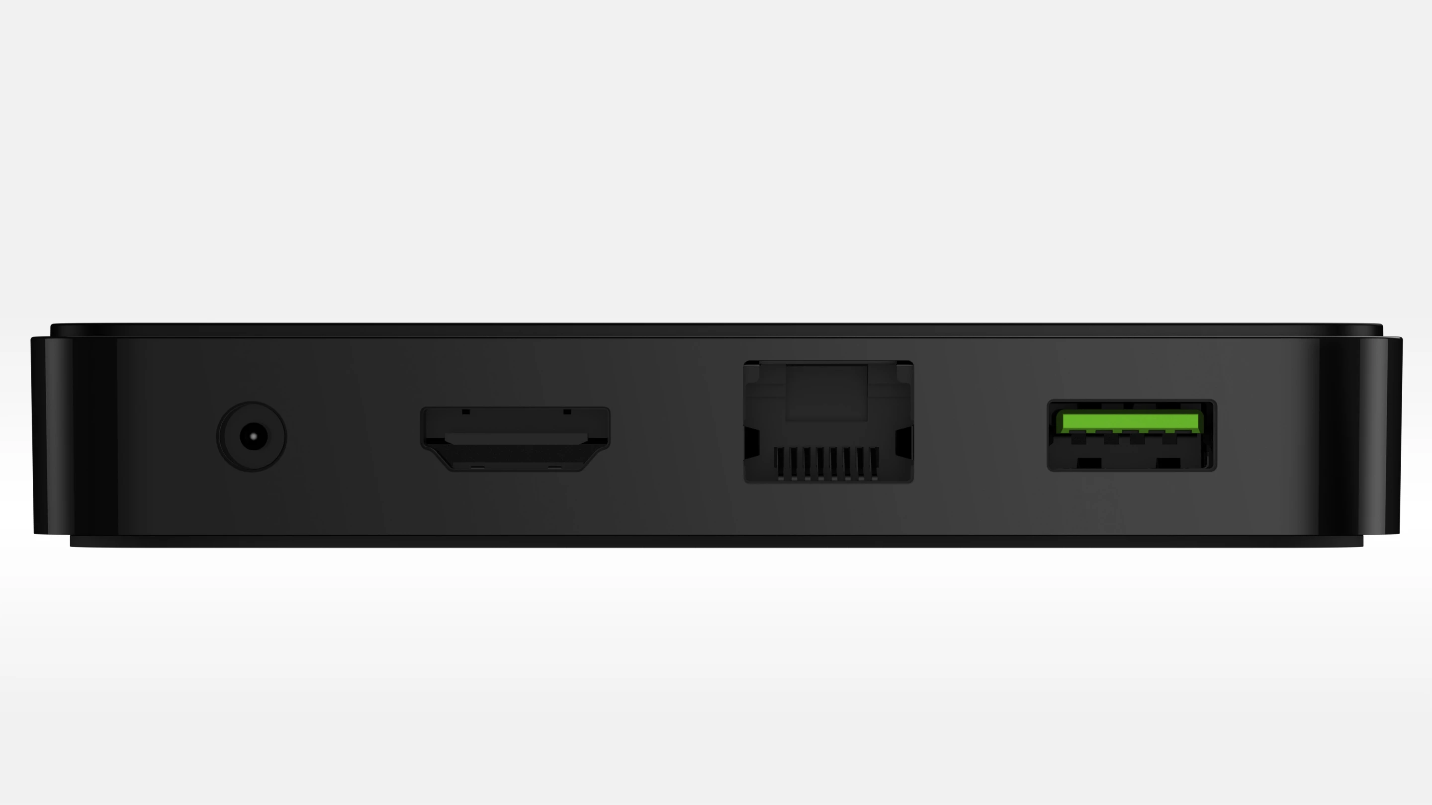 In terms of physical ports, there’s a Gigabit Ethernet port, a single USB 3.0 and HDMI-out