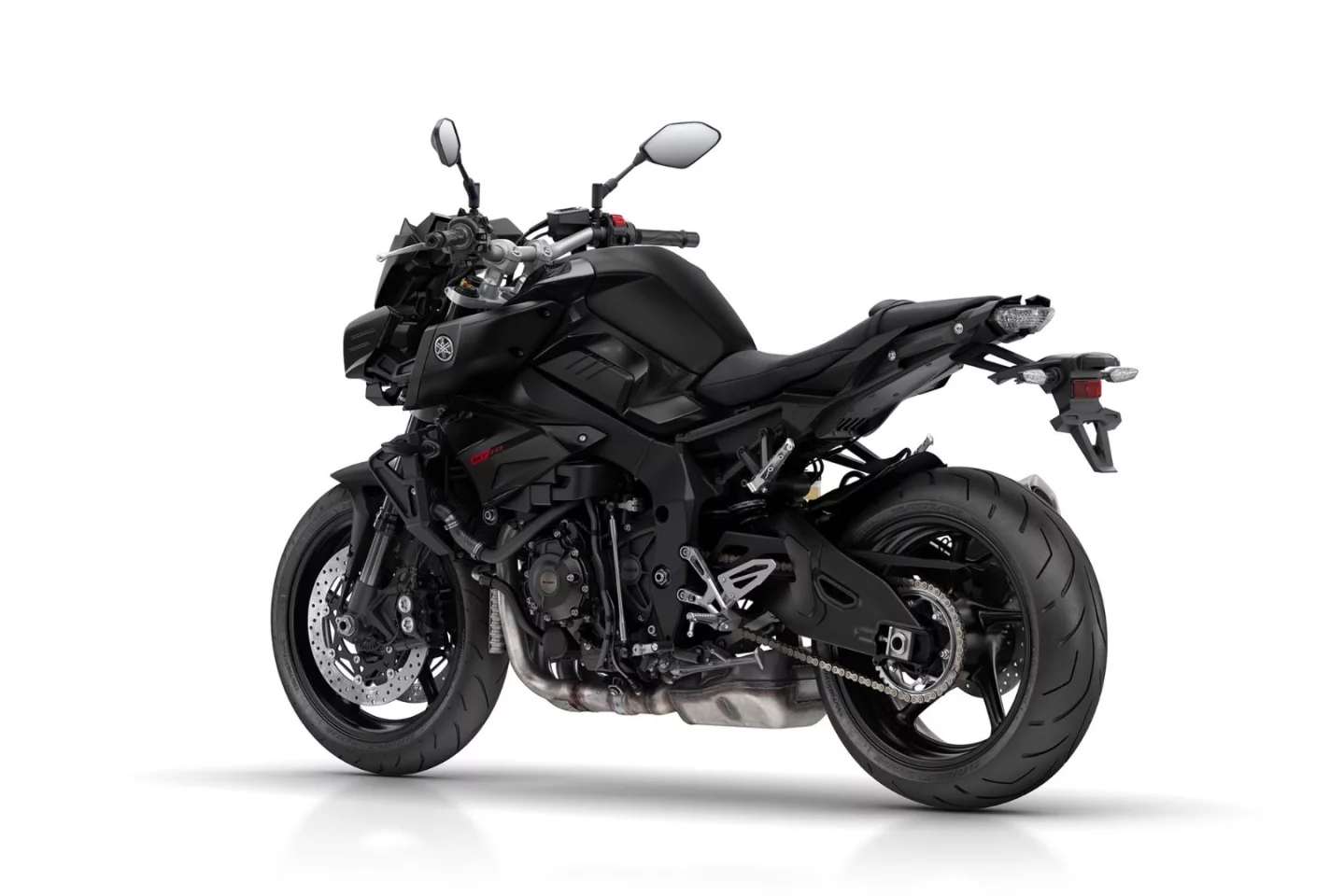 Yamaha MT-10: busy and angular design
