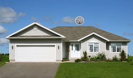 The turbine can be installed on a house or business rooftop, wall or on a self-standing pole, so that power is generated where it is consumed