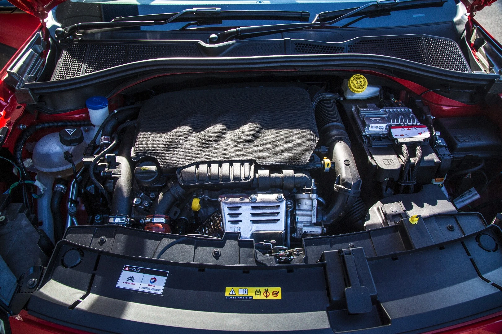 The engine is a peppy little unit