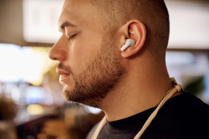 The Tone Free T90 buds are reported to be the first wireless earphones in the world to support Dolby head-tracking technology, which "recalibrates the sound as users move their heads for a more natural sound experience"