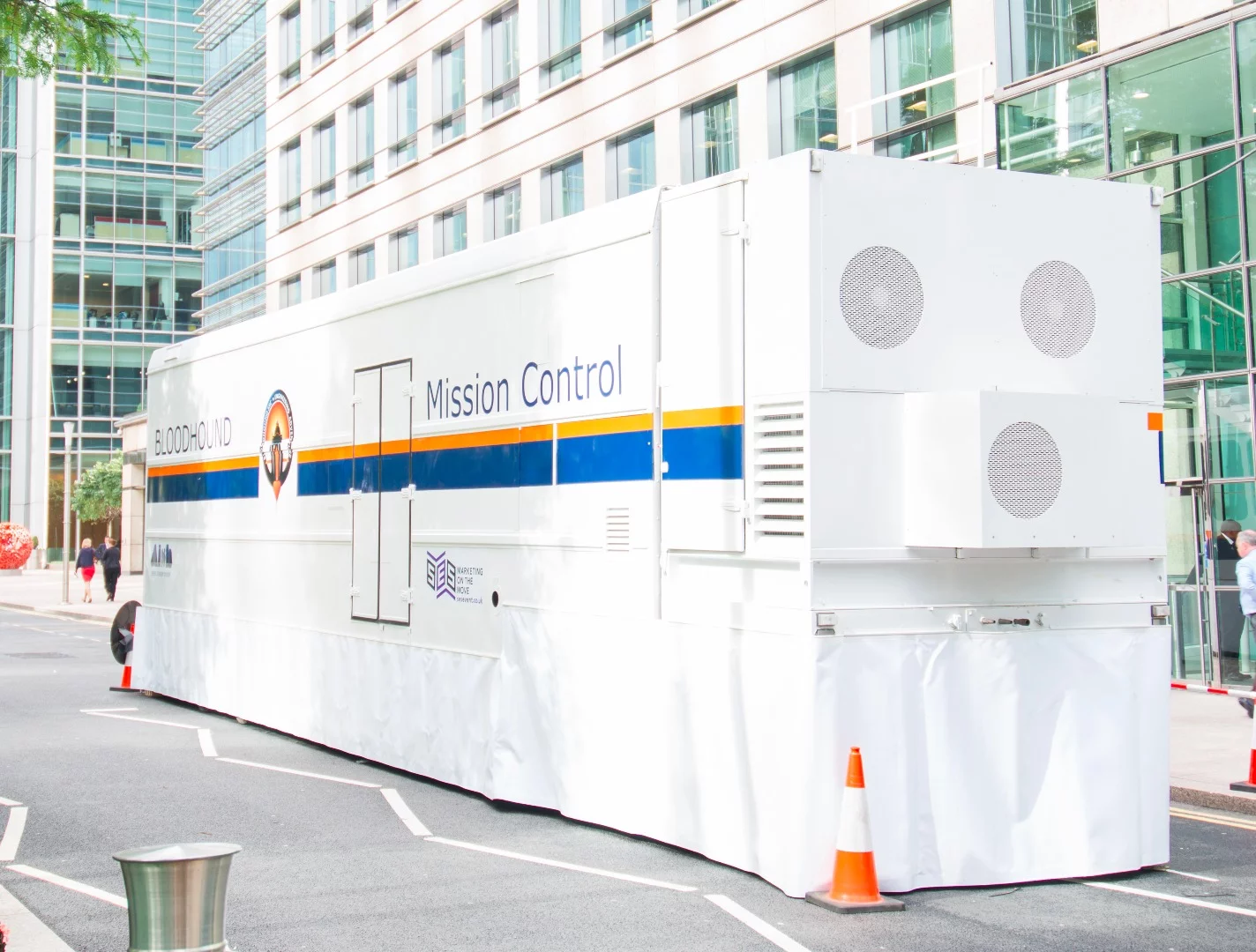 Mission Control Center for Bloodhound SSC
