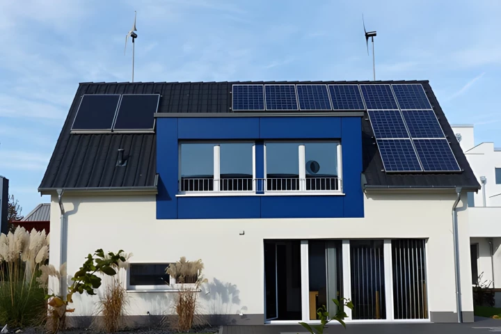 The NG micro turbines are suitable for multiple installations on home rooftops
