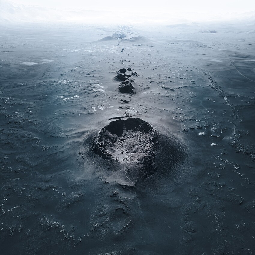 Winner, Professional, Landscape. An uninhabitable volcanic desert in the Icelandic Highlands.