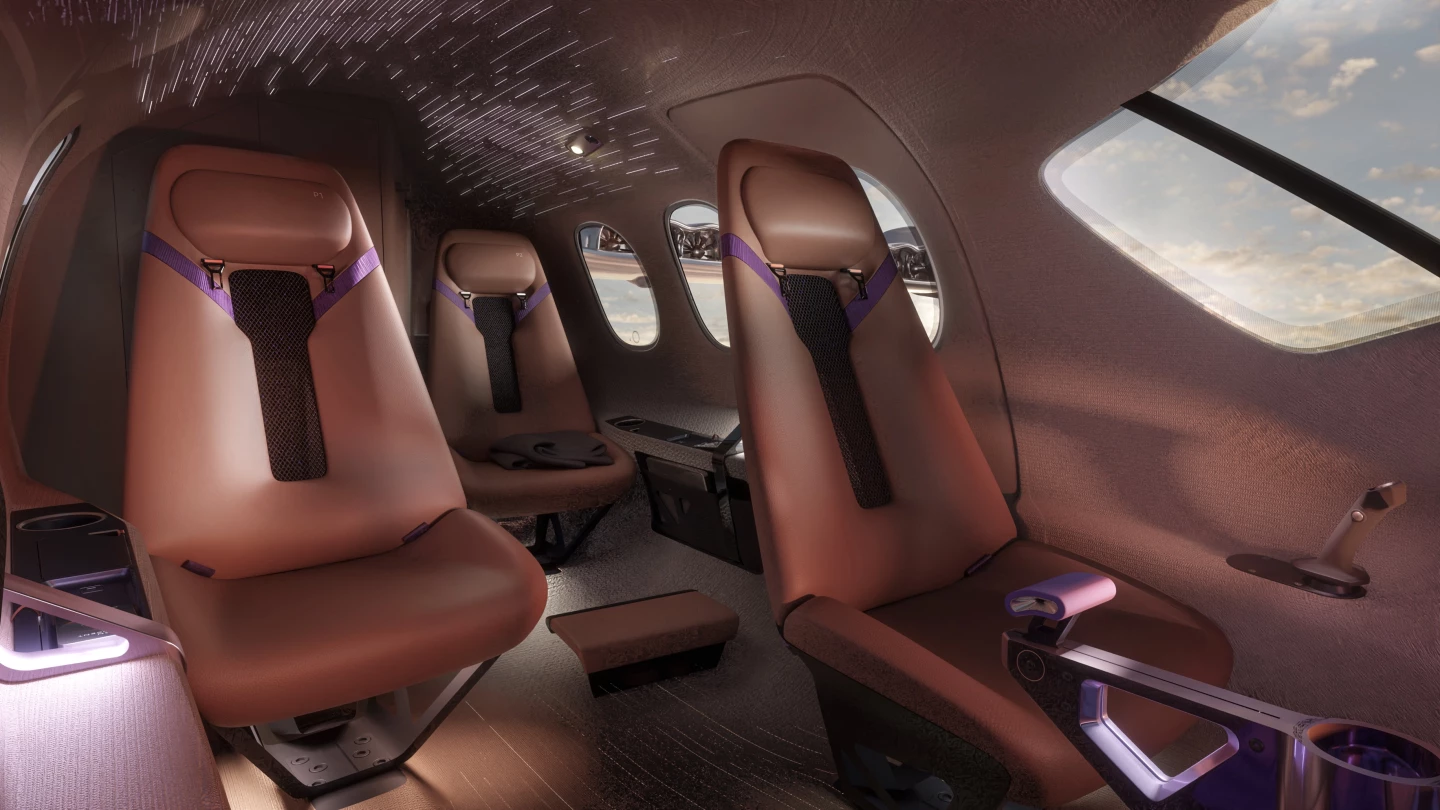 The CEO Jet is designed for three passengers plus a pilot