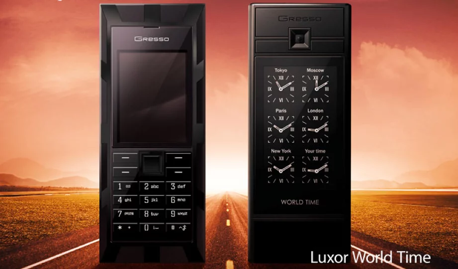 The Gresso Luxor World Time phone