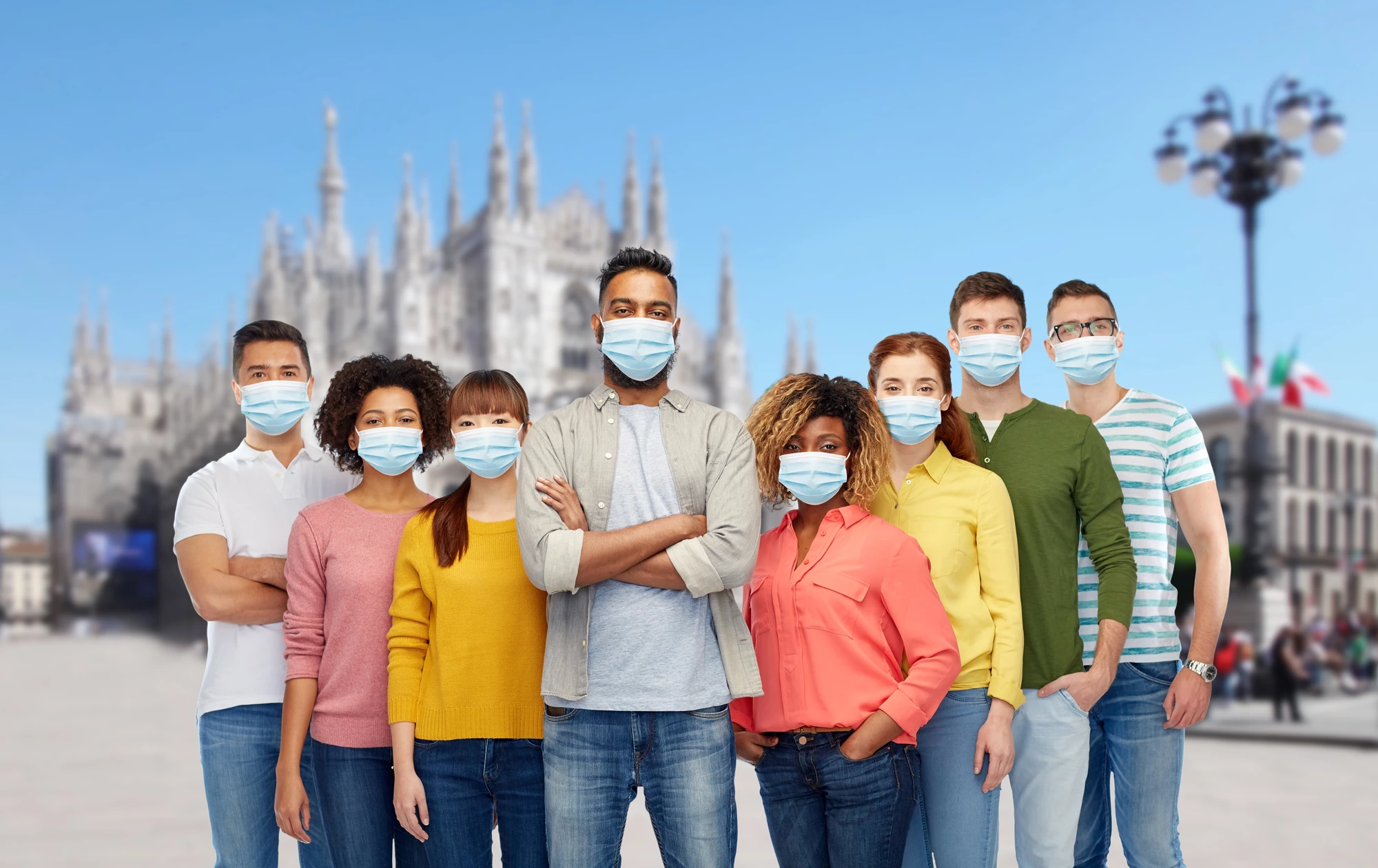 An editorial from three Cambridge University researchers argues any downsides from mass mask wearing are outweighed by the potential benefits