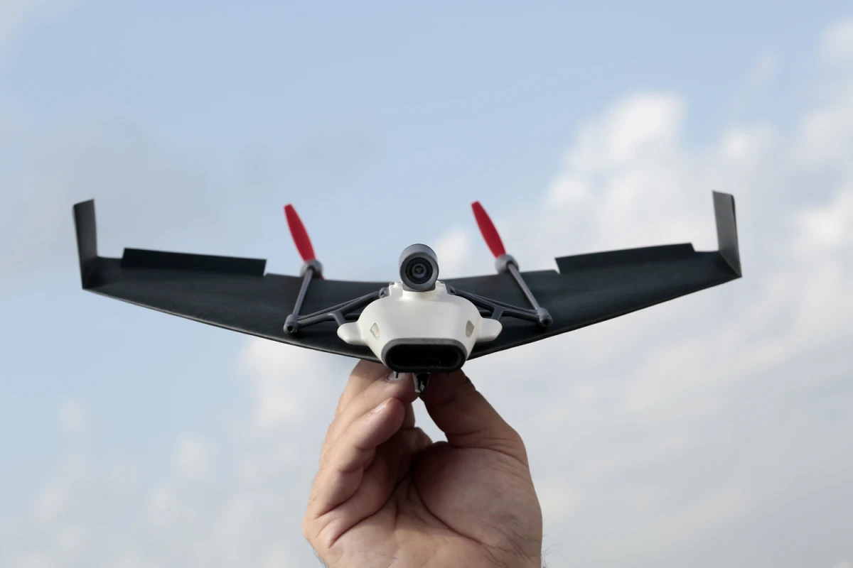 PowerUp FPV is intended to virtually put you aboard a paper airplane