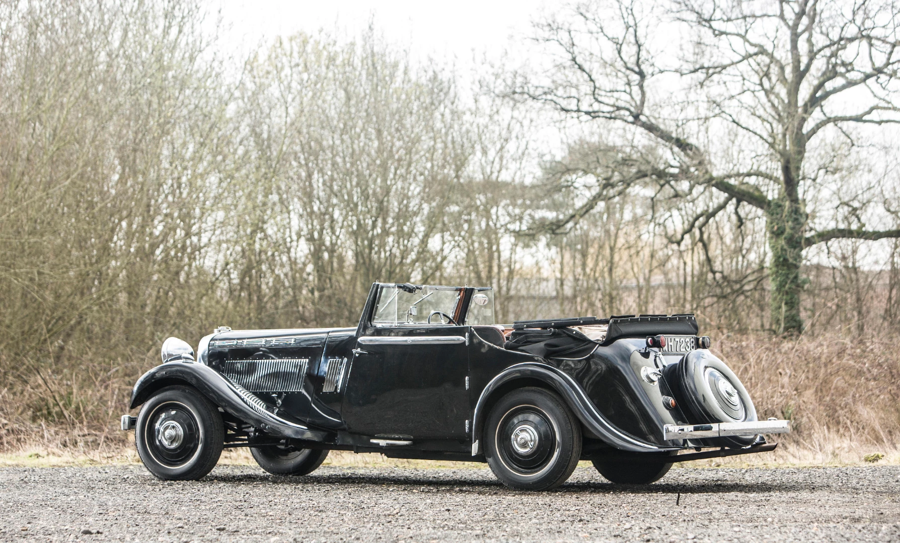 George Brough's motorcycles are the stuff of legend. They are the most consistently valuable motorcycle marque and you can't buy one for anywhere near the price of this car, as they command price up to five times more.He also made cars, and when production ceased in 1939, an estimated 25 eight-cylinder and 50 six-cylinder Brough Superior cars had been made, making them among the rarest of fine quality British sporting cars of the 1930s. The full story of Brough Superior cars is in the auction description as three different models were sold at Goodwood and this was the most expensive of the three at £79,900($105,597)