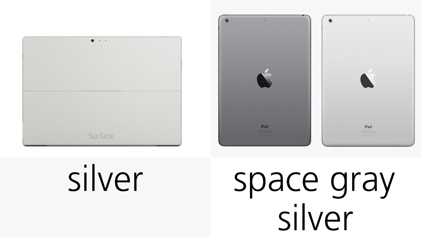 Color options for both devices