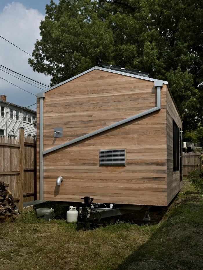 The house features rainwater collection and filtration system (Photo: Paul Burk Photography)