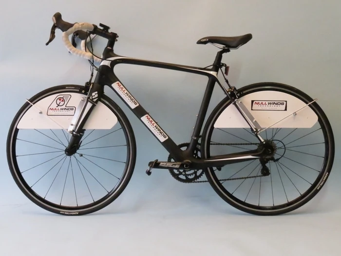 Magee claims that cyclists using his fairings can go up to 20 percent faster without any extra effort