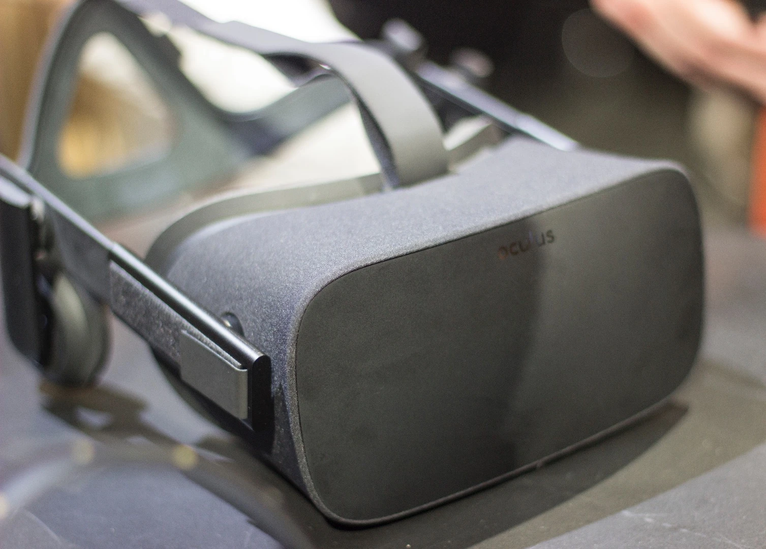 Press wasn't yet allowed to use the Rift – that will wait for next week at E3