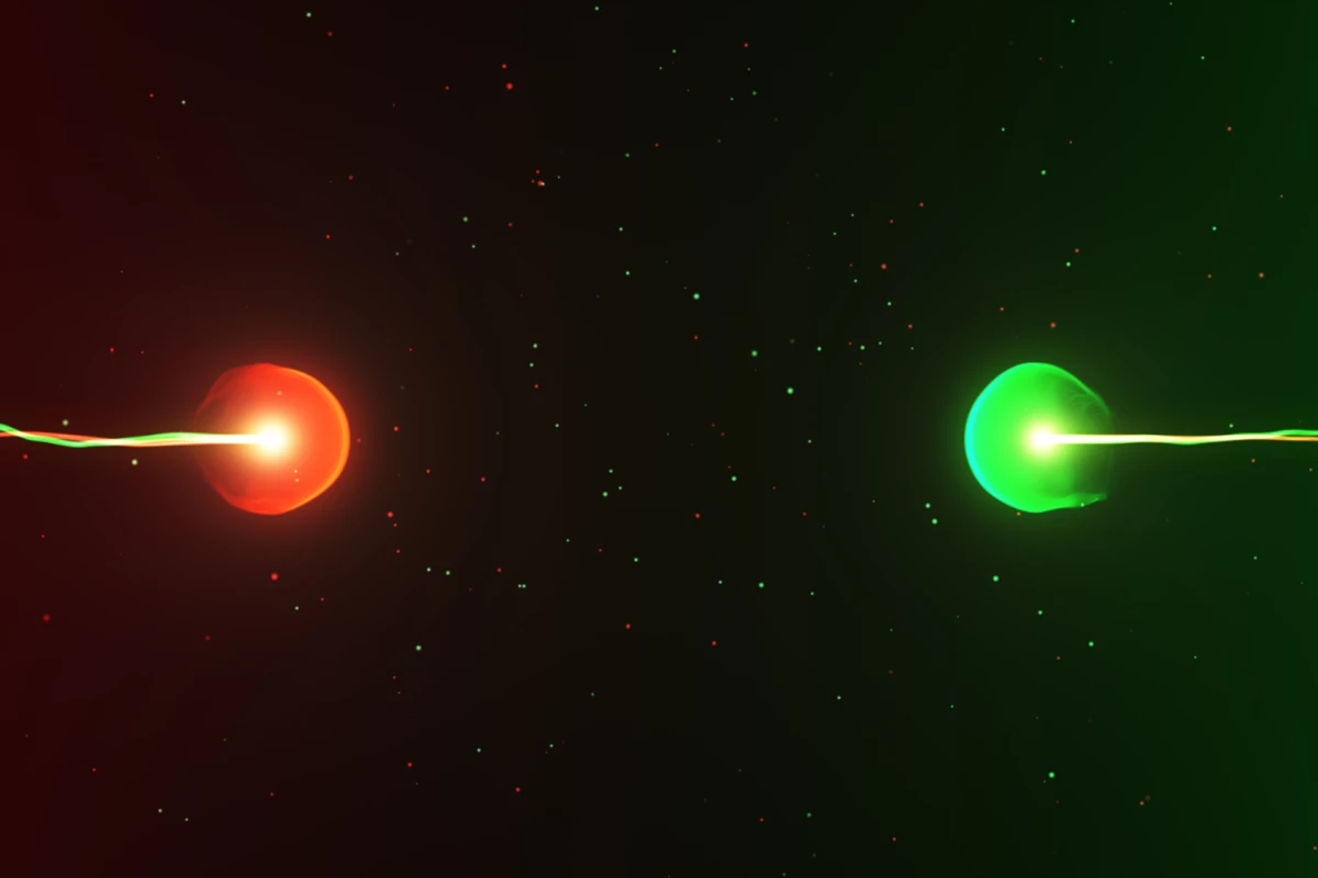 Scientists have found that antimatter particles fall down, not up, just like regular matter