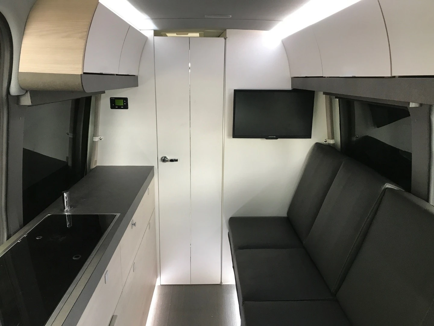 Hymer has definitely advanced the warmth and style of the DuoCar interior since this 2017 concept